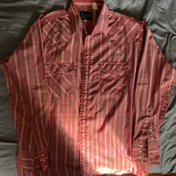plains western wear Other - Plains western striped shirt